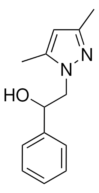 2-(3,5-DIMETHYL-1H-PYRAZOL-1-YL)-1-PHENYLETHANOL AldrichCPR