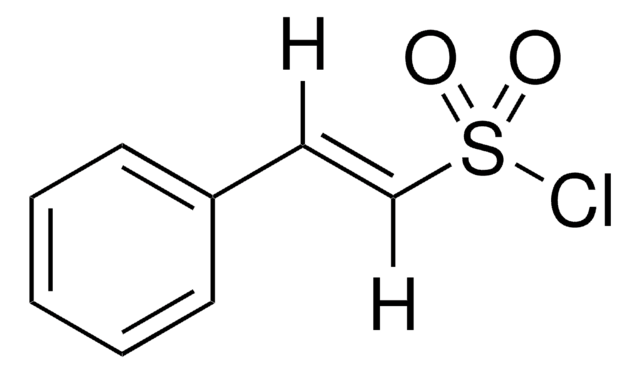 trans-&#946;-Styrenesulfonyl chloride 97%