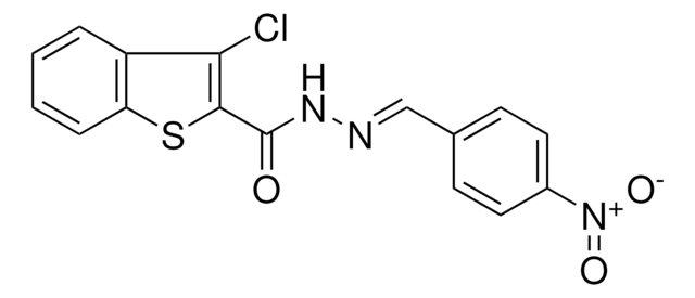 3-CHLORO-N'-(4-NITROBENZYLIDENE)-1-BENZOTHIOPHENE-2-CARBOHYDRAZIDE AldrichCPR