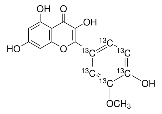 Isorhamnetin-(phenyl-13C6) 99 atom % 13C, 97% (CP)