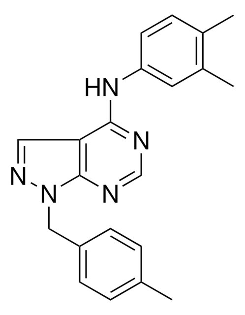 N-(3,4-DIMETHYLPHENYL)-1-(4-METHYLBENZYL)-1H-PYRAZOLO(3,4-D)PYRIMIDIN-4-AMINE AldrichCPR