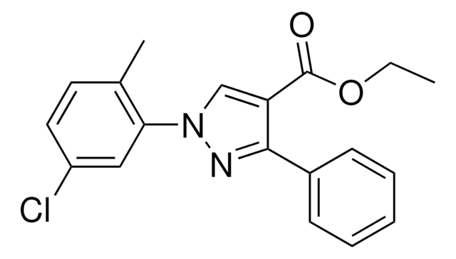 ETHYL 1-(5-CHLORO-2-METHYLPHENYL)-3-PHENYL-1H-PYRAZOLE-4-CARBOXYLATE AldrichCPR