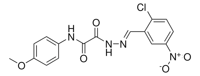 2-(2-(2-CHLORO-5-NITROBENZYLIDENE)HYDRAZINO)-N-(4-METHOXYPHENYL)-2-OXOACETAMIDE AldrichCPR