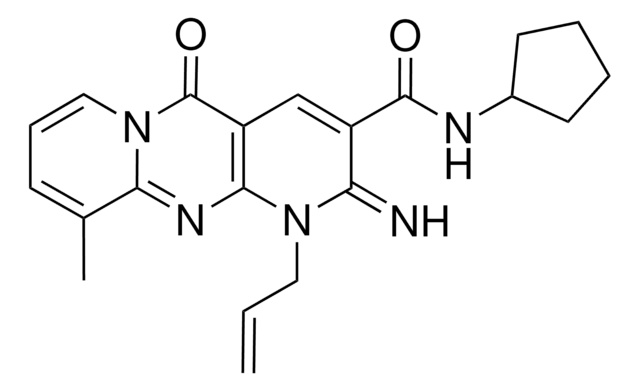 1-ALLYL-N-CYCLOPENTYL-2-IMINO-10-METHYL-5-OXO-1,5-DIHYDRO-2H-DIPYRIDO[1,2-A:2,3-D]PYRIMIDINE-3-CARBOXAMIDE AldrichCPR