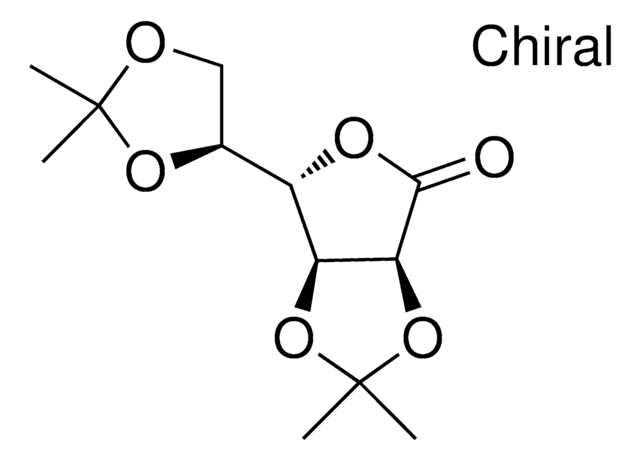 (3AS,6S,6AS)-6-((S)-2,2-DIMETHYL-1,3-DIOXOLAN-4-YL)-2,2-DIMETHYLDIHYDROFURO[3,4-D][1,3]DIOXOL-4(3AH)-ONE AldrichCPR