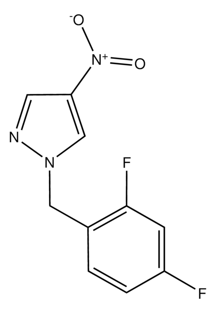 1-[(2,4-difluorophenyl)methyl]-4-nitro-1H-pyrazole AldrichCPR