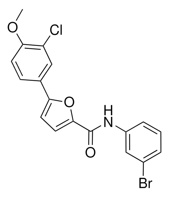 N-(3-BROMOPHENYL)-5-(3-CHLORO-4-METHOXYPHENYL)-2-FURAMIDE AldrichCPR