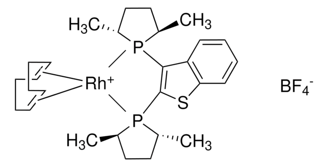 (R,R,R,R)-2,3-Bis(2,5-dimethyl-phospholanyl)benzo[b]thiophene cyclooctadiene rhodium(I) tetrafluoroborate Complex &#8805;97%