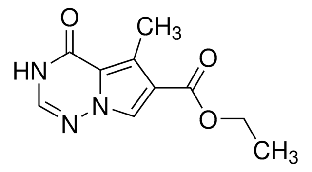 Ethyl 4-hydroxy-5-methylpyrrolo[1,2-f][1,2,4] triazine-6-carboxylate AldrichCPR