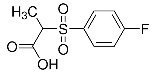 2-[(4-Fluorophenyl)sulfonyl]propanoic acid