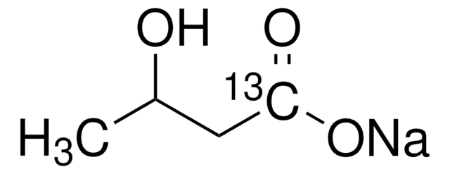 DL-3-羟基丁酸钠-1-13C 98 atom % 13C, &#8805;99% (CP)