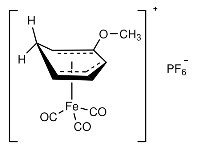 Tricarbonyl(2-methoxycyclohexadienylium) iron hexafluorophosphate 97%