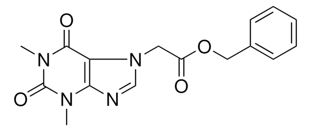 BENZYL (1,3-DIMETHYL-2,6-DIOXO-1,2,3,6-TETRAHYDRO-7H-PURIN-7-YL)ACETATE AldrichCPR