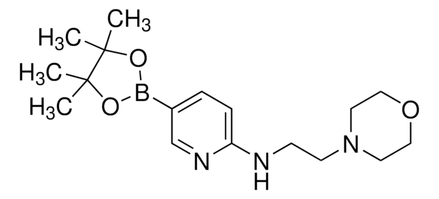 (2-morpholin-4-yl-ethyl)[5-(-4,4,5,5-tetramethyl-1,3,2-dioxaborolan-2-yl)pyridin-2-yl]amine AldrichCPR