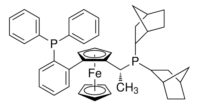 (R)-1-{(RP)-2-[2-(Diphenylphosphino)phenyl]ferrocenyl}ethyldi(2-norbornyl)phosphine &#8805;97%