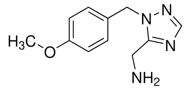 [1-(4-Methoxybenzyl)-1H-1,2,4-triazol-5-yl]methanamine AldrichCPR