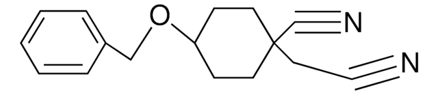 4-BENZYLOXY-1-CYANO-1-CYCLOHEXANEACETONITRILE AldrichCPR