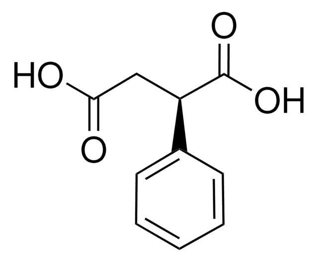 (R)-(&#8722;)-Phenylsuccinic acid &#8805;96.0% (sum of enantiomers, HPLC)