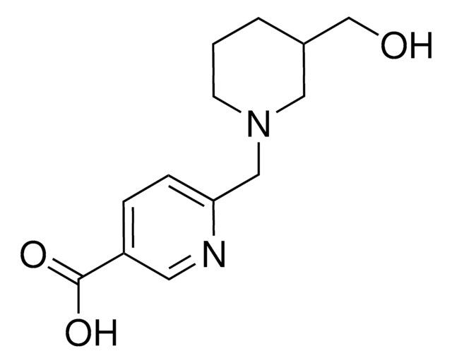 6-((3-(Hydroxymethyl)piperidin-1-yl)methyl)nicotinic acid AldrichCPR