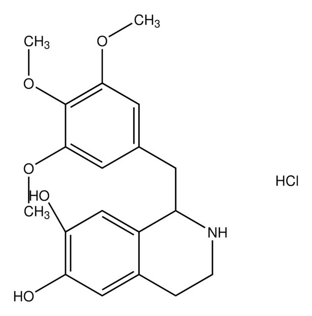 1-(3,4,5-trimethoxybenzyl)-1,2,3,4-tetrahydro-6,7-isoquinolinediol hydrochloride AldrichCPR