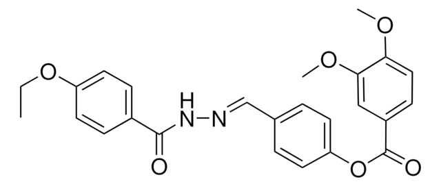 4-(2-(4-ETHOXYBENZOYL)CARBOHYDRAZONOYL)PHENYL 3,4-DIMETHOXYBENZOATE ...