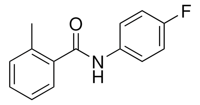 N-(4-FLUOROPHENYL)-2-METHYLBENZAMIDE AldrichCPR