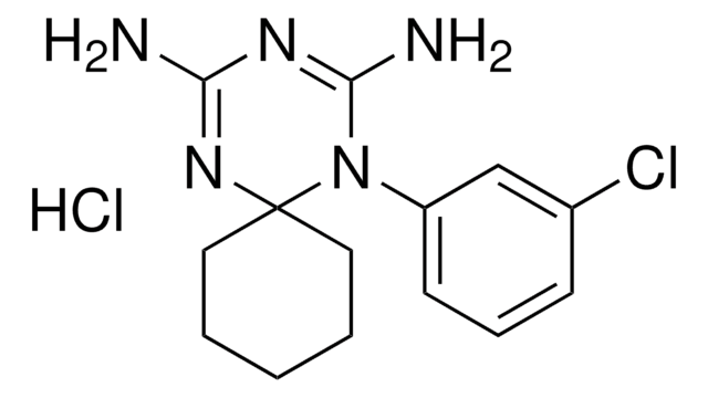 5-(3-CHLOROPHENYL)-1,3,5-TRIAZASPIRO(5.5)UNDECA-1,3-DIENE-2,4-DIAMINE HCL AldrichCPR