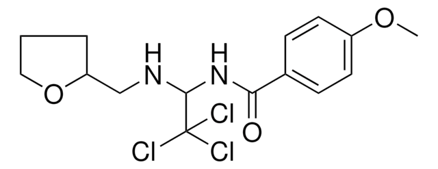 4-MEO-N-(2,2,2-TRICHLORO-1-((TETRAHYDRO-2-FURANYLMETHYL)AMINO)ETHYL)BENZAMIDE AldrichCPR