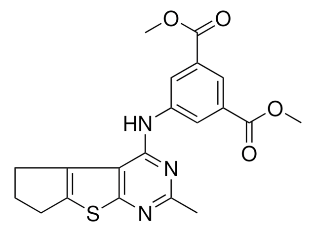 DIMETHYL 5-[(2-METHYL-6,7-DIHYDRO-5H-CYCLOPENTA[4,5]THIENO[2,3-D]PYRIMIDIN-4-YL)AMINO]ISOPHTHALATE AldrichCPR