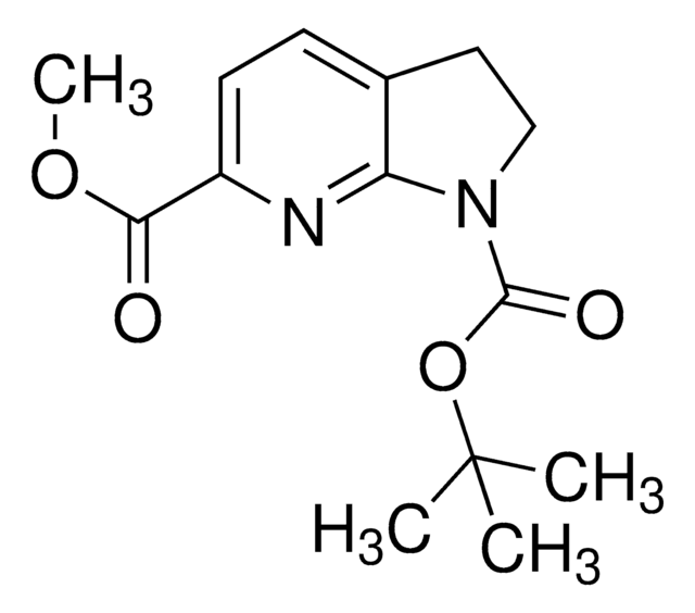 1-tert-Butyl 6-methyl 2,3-dihydro-1H-pyrrolo[2,3-b]pyridine-1,6-dicarboxylate AldrichCPR