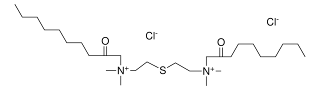 [2-({2-[DIMETHYL(2-OXODECYL)AMMONIO]ETHYL}SULFANYL)ETHYL](DIMETHYL)(2-OXODECYL)AMMONIUM DICHLORIDE AldrichCPR