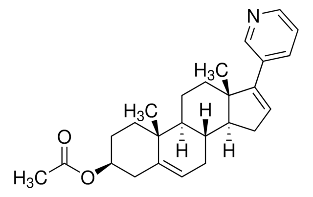 Abiraterone Acetate Pharmaceutical Secondary Standard; Certified Reference Material