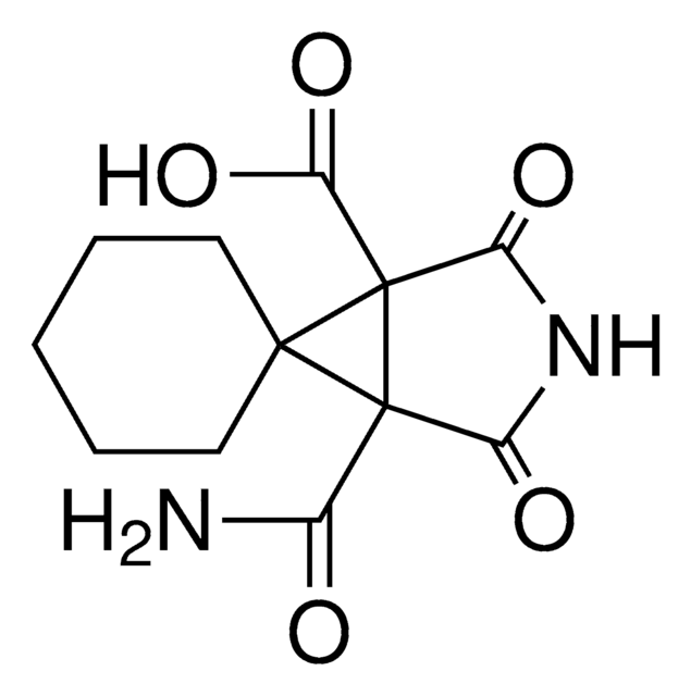 2,4-DIOXOSPIRO(3-AZABICYCLO(3.1.0)HEXANE-6,1'-CYCLOHEXANE)-1,5-DICARBOXAMIC ACID AldrichCPR