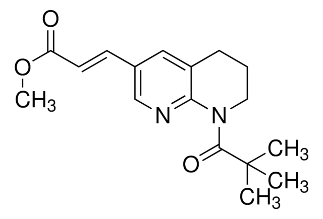 (E)-Methyl 3-(8-pivaloyl-5,6,7,8-tetrahydro-1,8-naphthyridin-3-yl)acrylate AldrichCPR