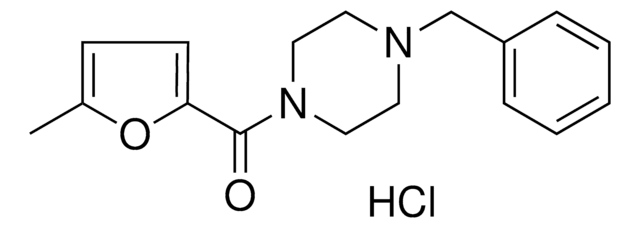 1-BENZYL-4-(5-METHYL-2-FUROYL)PIPERAZINE HYDROCHLORIDE AldrichCPR