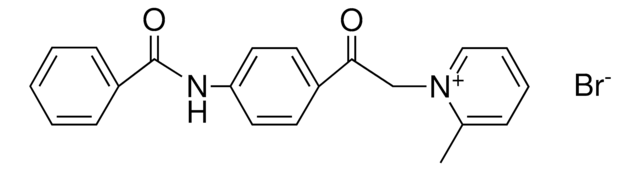 1-(2-(4-BENZOYLAMINO-PHENYL)-2-OXO-ETHYL)-2-METHYL-PYRIDINIUM, BROMIDE AldrichCPR