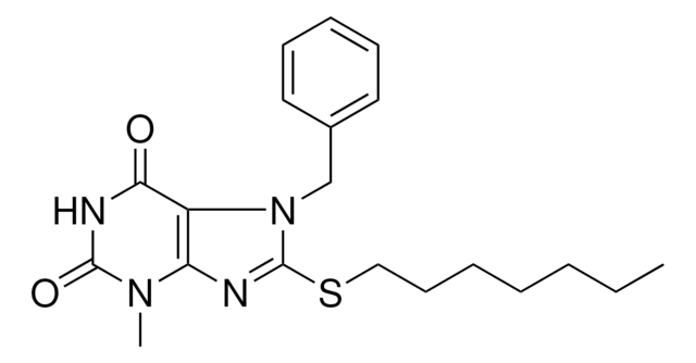 7-BENZYL-8-HEPTYLSULFANYL-3-METHYL-3,7-DIHYDRO-PURINE-2,6-DIONE AldrichCPR