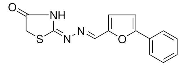 5-PHENYL-2-FURALDEHYDE (4-OXO-1,3-THIAZOLIDIN-2-YLIDENE)HYDRAZONE AldrichCPR