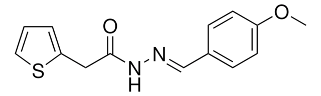 N'-[(4-METHOXYPHENYL)METHYLIDENE]-2-(2-THIENYL)ACETOHYDRAZIDE AldrichCPR