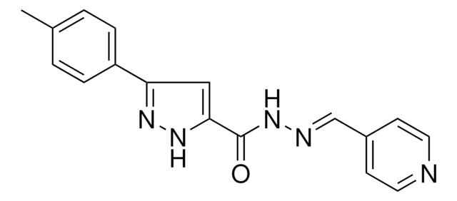 5-P-TOLYL-2H-PYRAZOLE-3-CARBOXYLIC ACID PYRIDIN-4-YLMETHYLENE-HYDRAZIDE AldrichCPR