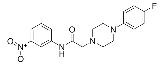 2-(4-(4-FLUOROPHENYL)-1-PIPERAZINYL)-N-(3-NITROPHENYL)ACETAMIDE AldrichCPR