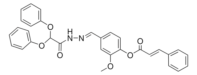 4-(2-(DIPHENOXYACETYL)CARBOHYDRAZONOYL)-2-METHOXYPHENYL 3 ...