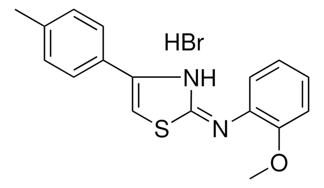 2-METHOXY-N-(4-(4-METHYLPHENYL)-1,3-THIAZOL-2(3H)-YLIDENE)ANILINE HYDROBROMIDE AldrichCPR