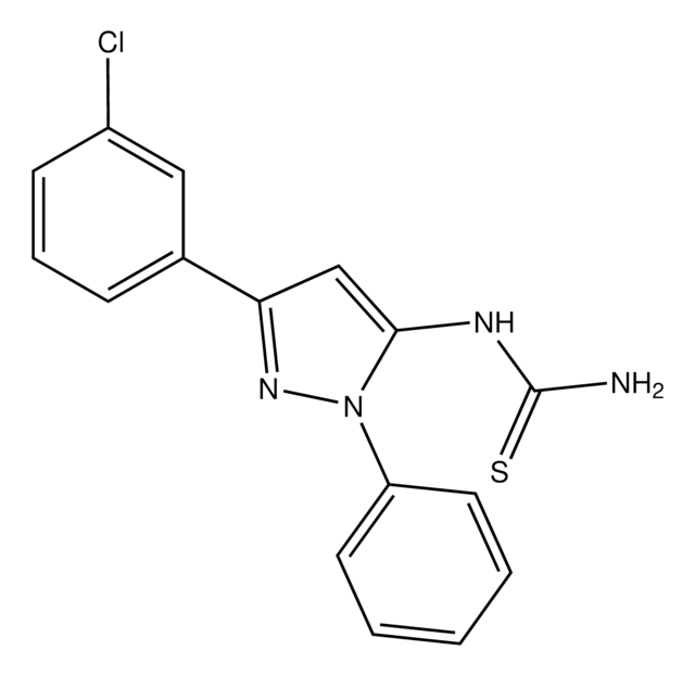 1-(3-(3-chlorophenyl)-1-phenyl-1H-pyrazol-5-yl)thiourea AldrichCPR