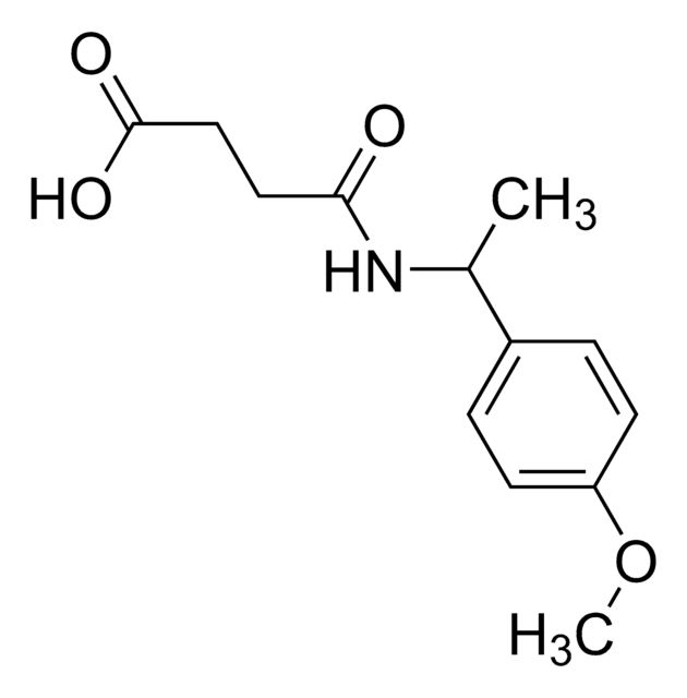 4-{[1-(4-Methoxyphenyl)ethyl]amino}-4-oxobutanoic acid AldrichCPR