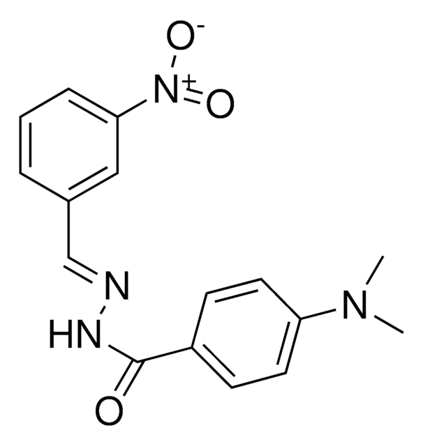 4-(DIMETHYLAMINO)BENZOIC (3-NITROBENZYLIDENE)HYDRAZIDE AldrichCPR