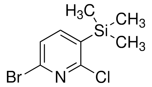 6-Bromo-2-chloro-3-(trimethylsilyl)pyridine AldrichCPR