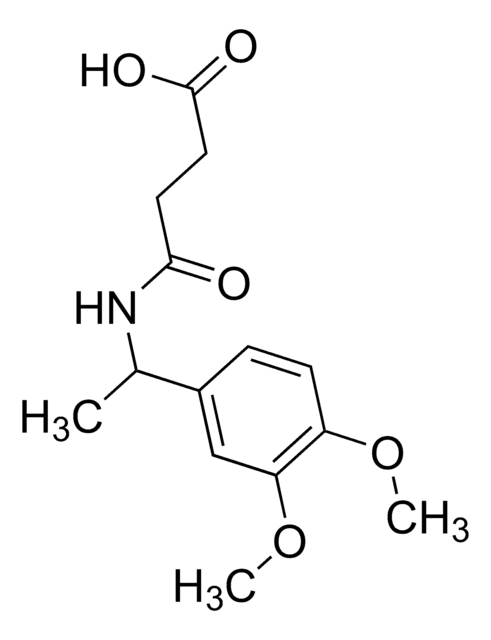 4-{[1-(3,4-Dimethoxyphenyl)ethyl]amino}-4-oxobutanoic acid AldrichCPR