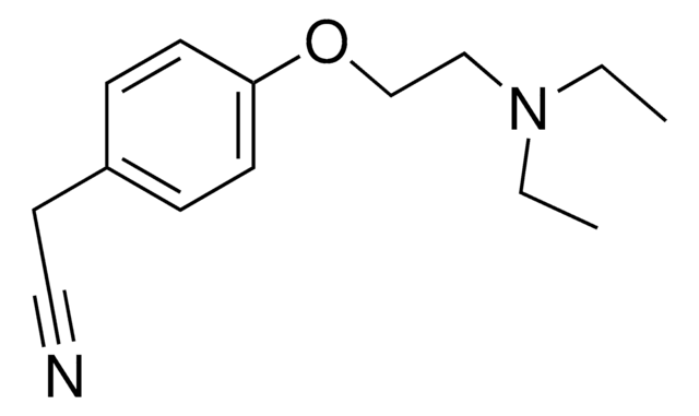 {4-[2-(diethylamino)ethoxy]phenyl}acetonitrile AldrichCPR