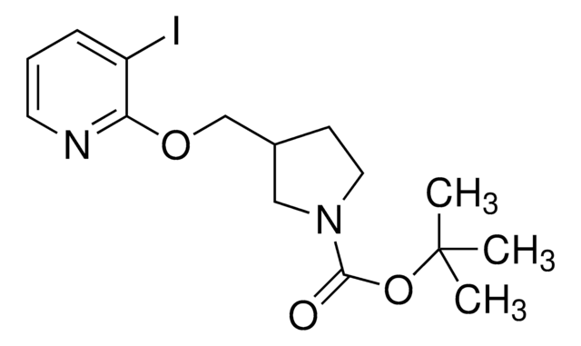 tert-Butyl 3-((3-iodopyridin-2-yloxy)methyl)pyrrolidine-1-carboxylate AldrichCPR